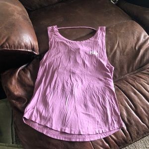 Pink workout tank